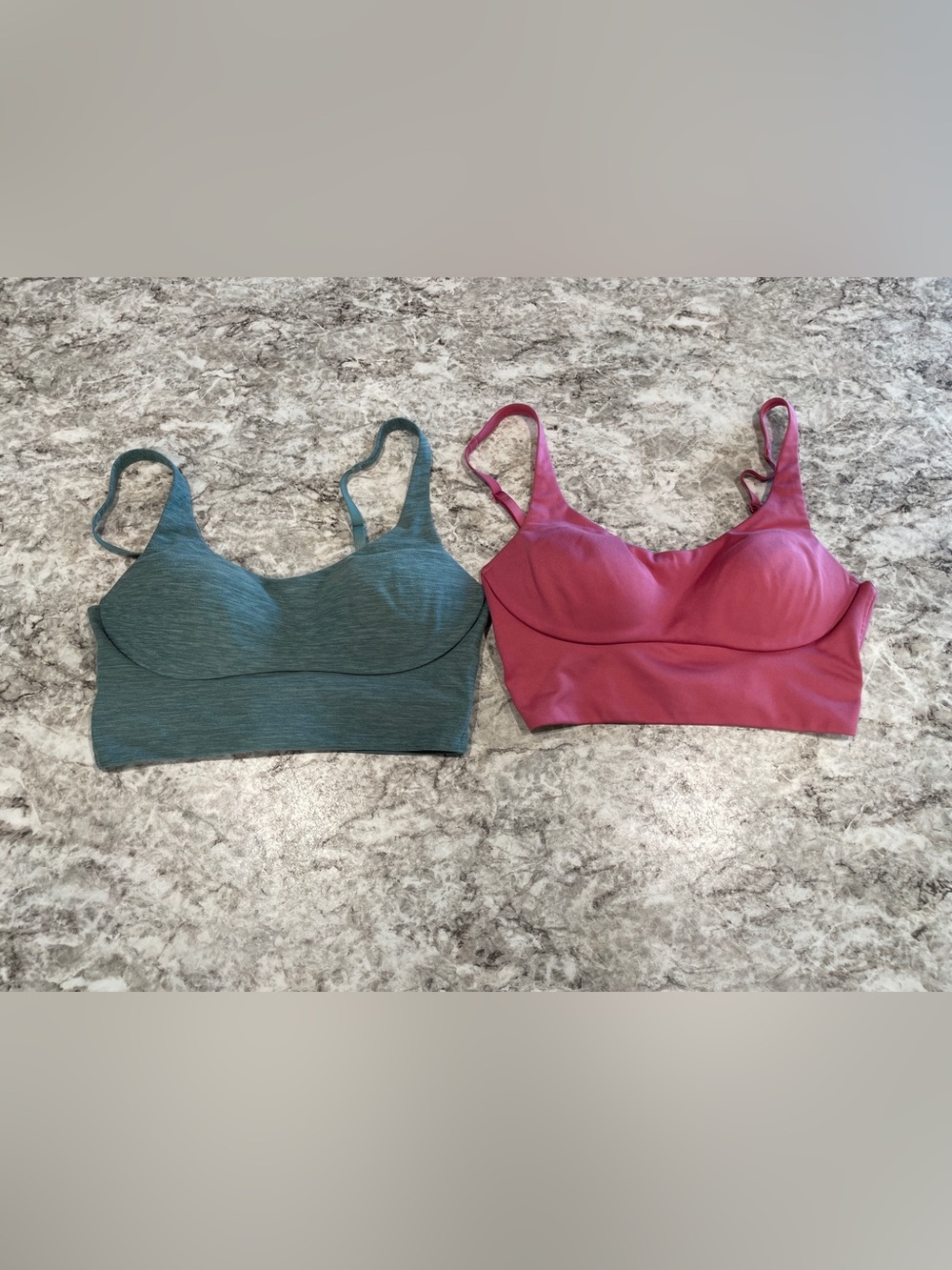 Victoria’s Secret Lightweight Bras - 2 size 32C - Pink & Green